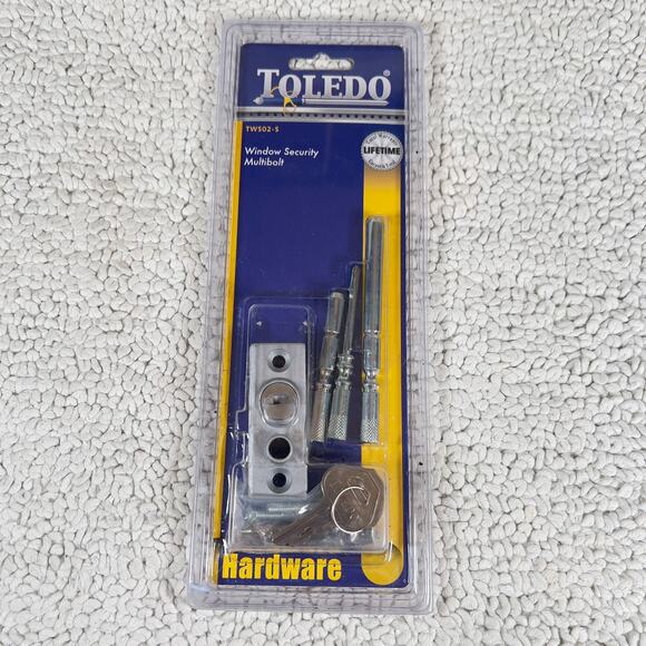 Toledo Window Security Multi Bolt TWS02-S Hinged Casement, Vert. Sash, Sliding - Picture 2 of 10